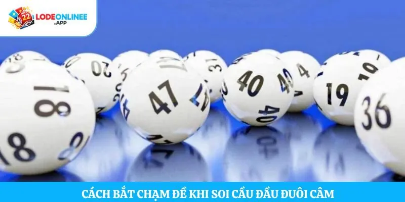 Cách bắt chạm đề khi soi cầu đầu đuôi câm