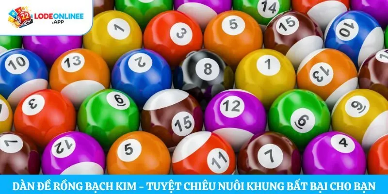 Dàn Đề Rồng Bạch Kim – Tuyệt Chiêu Nuôi Khung Bất Bại Cho Bạn