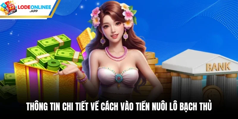 Thông tin chi tiết về cách vào tiền nuôi lô bạch thủ